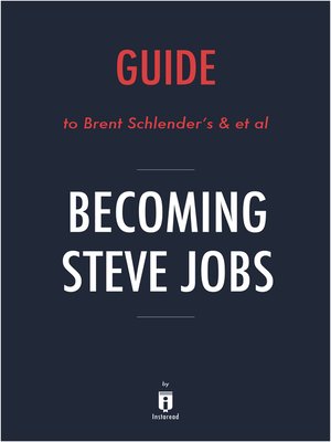 cover image of Becoming Steve Jobs by Brent Schlender and Rick Tetzeli